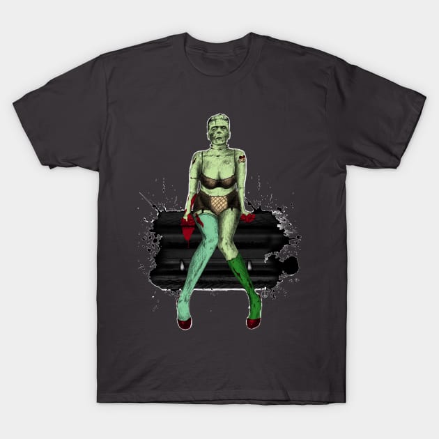 The Frankenbabe T-Shirt by joshuakhall